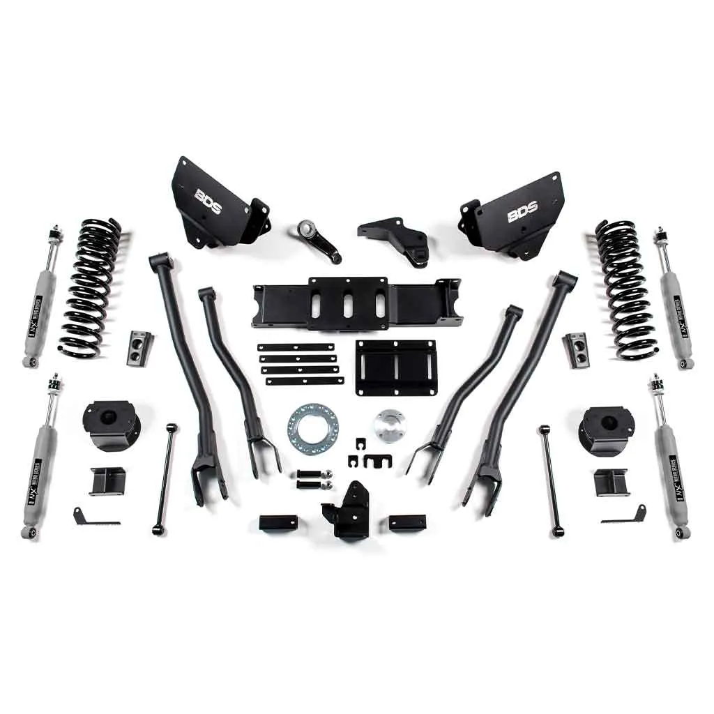 2014-2018 Dodge Ram 2500 Truck 4WD w/ Rear 6" 4-Link Lift Kit Diesel - 1628H