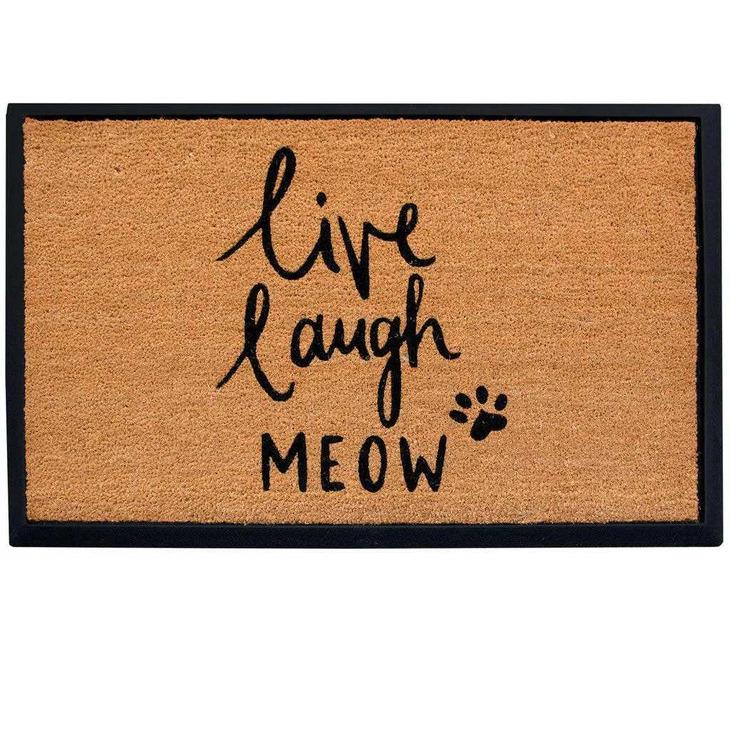 4 Cats & Dogs L.L. Meow Rectangular Entrance Mat