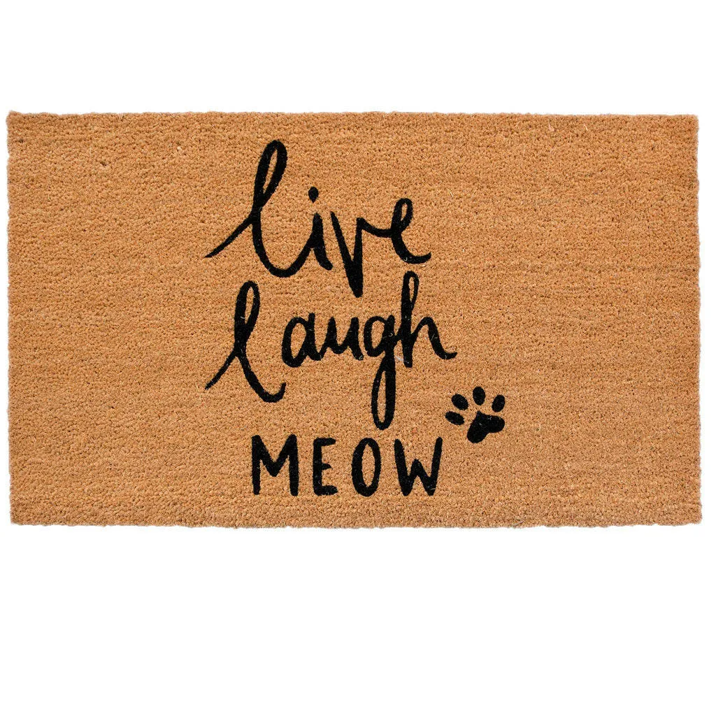 4 Cats & Dogs L.L. Meow Rectangular Entrance Mat