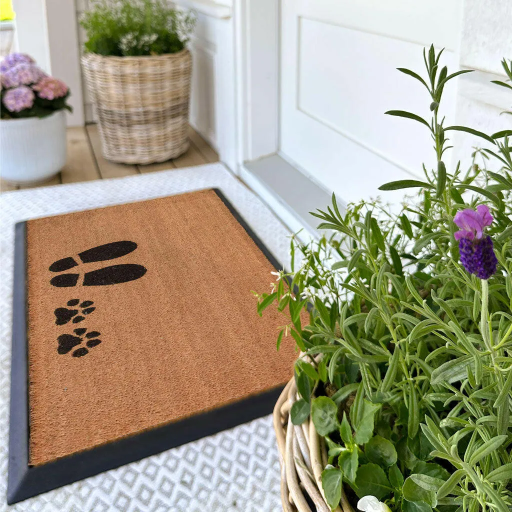 4 Cats & Dogs Spring Kitty Sniff Rectangular Entrance Mat