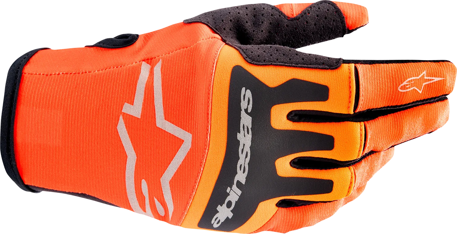 ALPINESTARS Techstar Gloves - Orange/Black - 2XL 3561023-411-2X