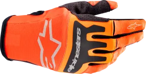 ALPINESTARS Techstar Gloves - Orange/Black - 2XL 3561023-411-2X