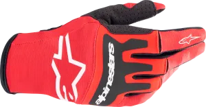 ALPINESTARS Techstar Gloves - Red/Black - Small 3561023-3110-S