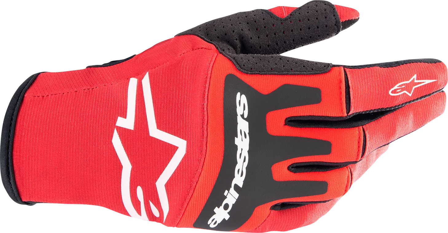 ALPINESTARS Techstar Gloves - Red/Black - Small 3561023-3110-S