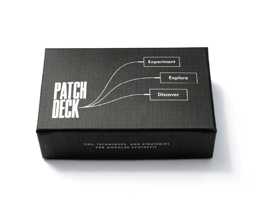 ATW Media Patch Deck Tips & Techniques Cards for Modular Synthesists