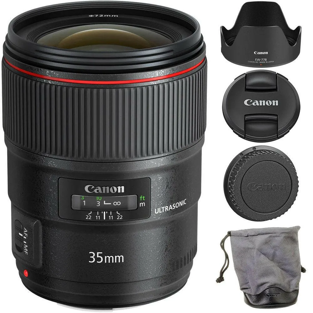 Canon EOS-1D X Mark III DSLR Camera with EF 35mm f/1.4L II USM Lens