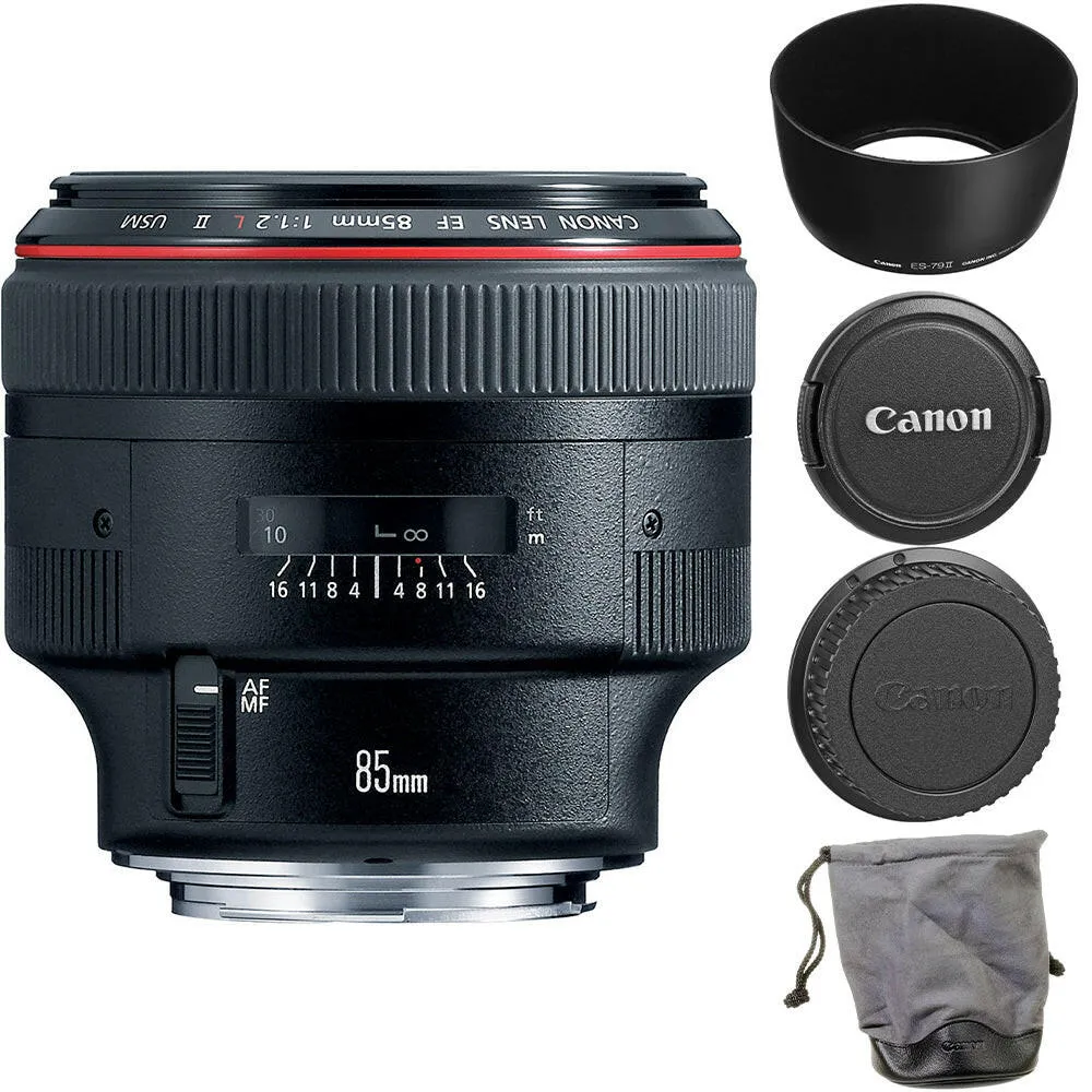 Canon EOS-1D X Mark III DSLR Camera with EF 85mm f/1.2L II USM Lens