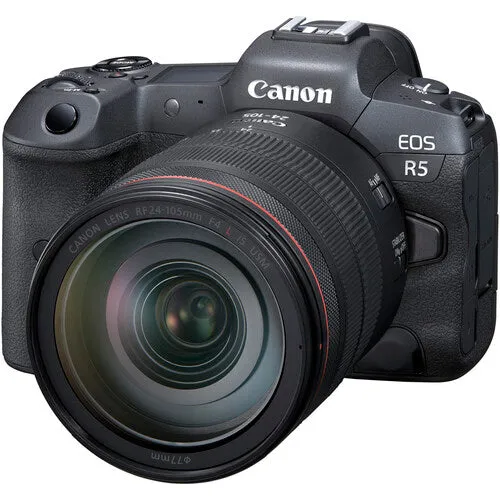 Canon EOS R5 Mirrorless Camera with 24-105mm f/4 L IS USM