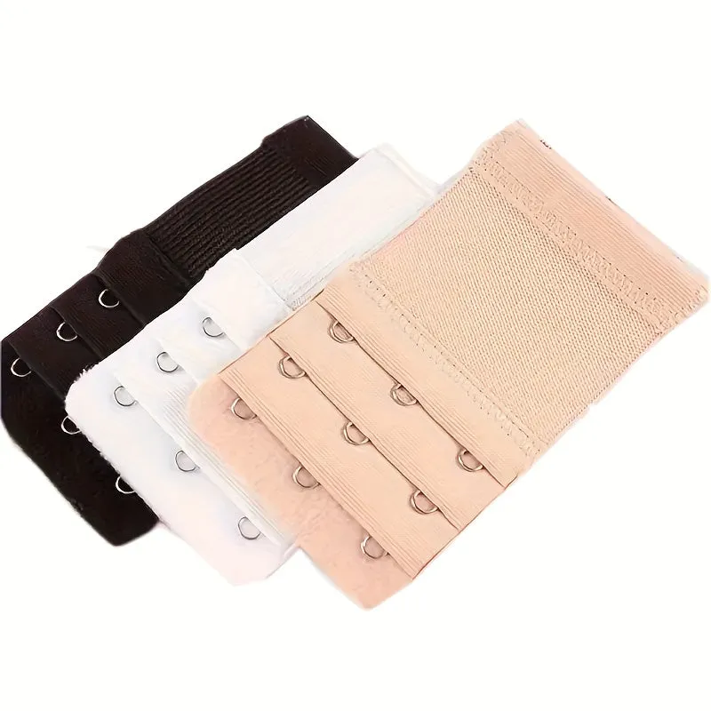 Comfortable Adjustable Bra Extenders for Braless Look  3pcs