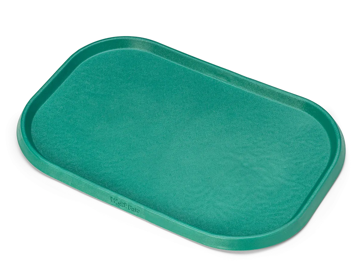 Dog Food and Drink Non-Slip Eco Sustainable Placemat: Seaflex Sea Fog