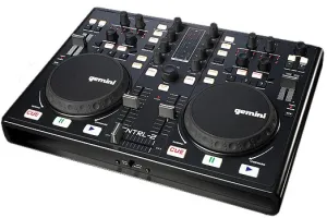 Gemini CNTRL2 USB-MIDI DJ Mixer and Controller with Sound Card