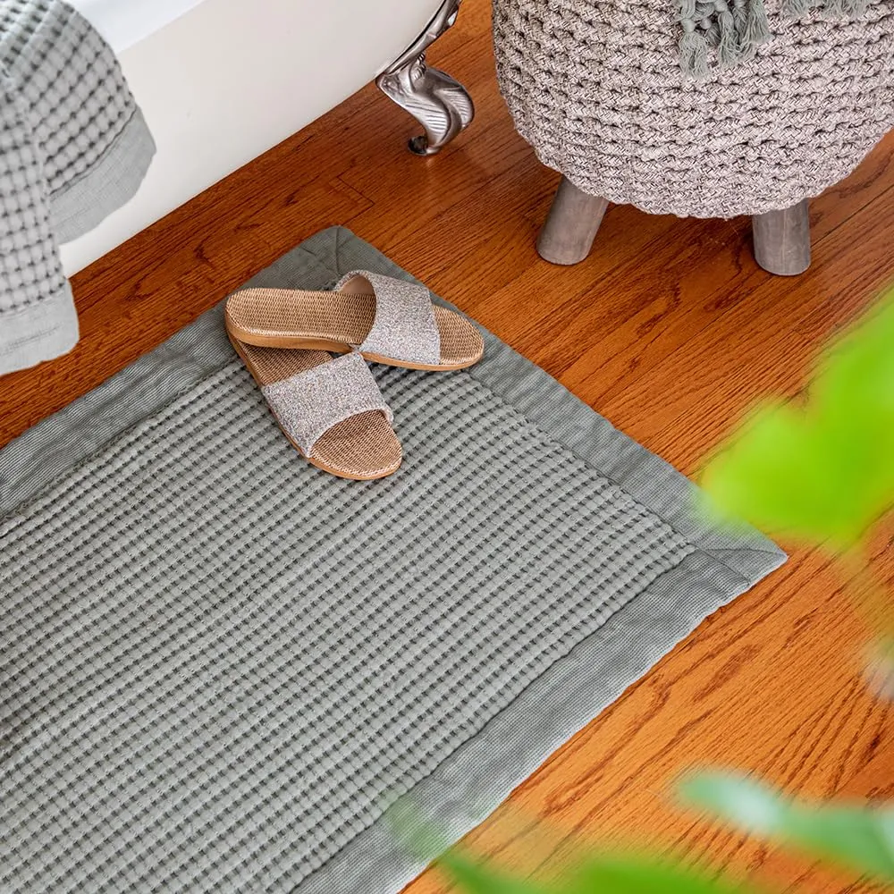 GILDEN TREE: Bathroom Mat - 100% Cotton, Fast Drying, Super Absorbent