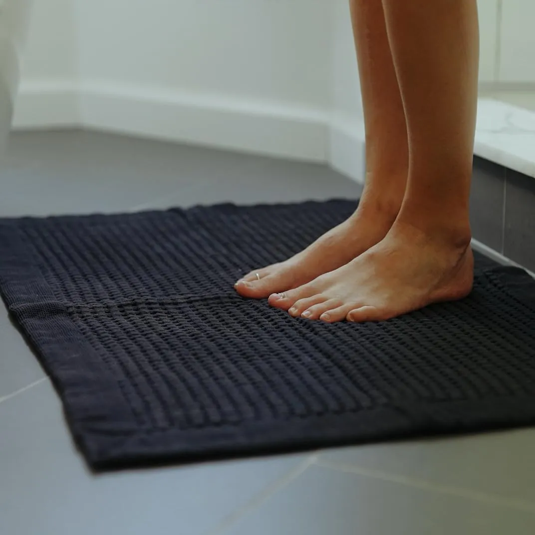 GILDEN TREE: Bathroom Mat - 100% Cotton, Fast Drying, Super Absorbent