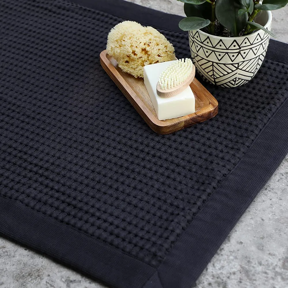 GILDEN TREE: Bathroom Mat - 100% Cotton, Fast Drying, Super Absorbent