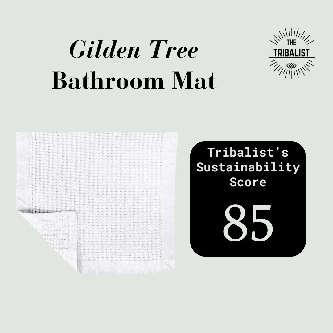 GILDEN TREE: Bathroom Mat - 100% Cotton, Fast Drying, Super Absorbent