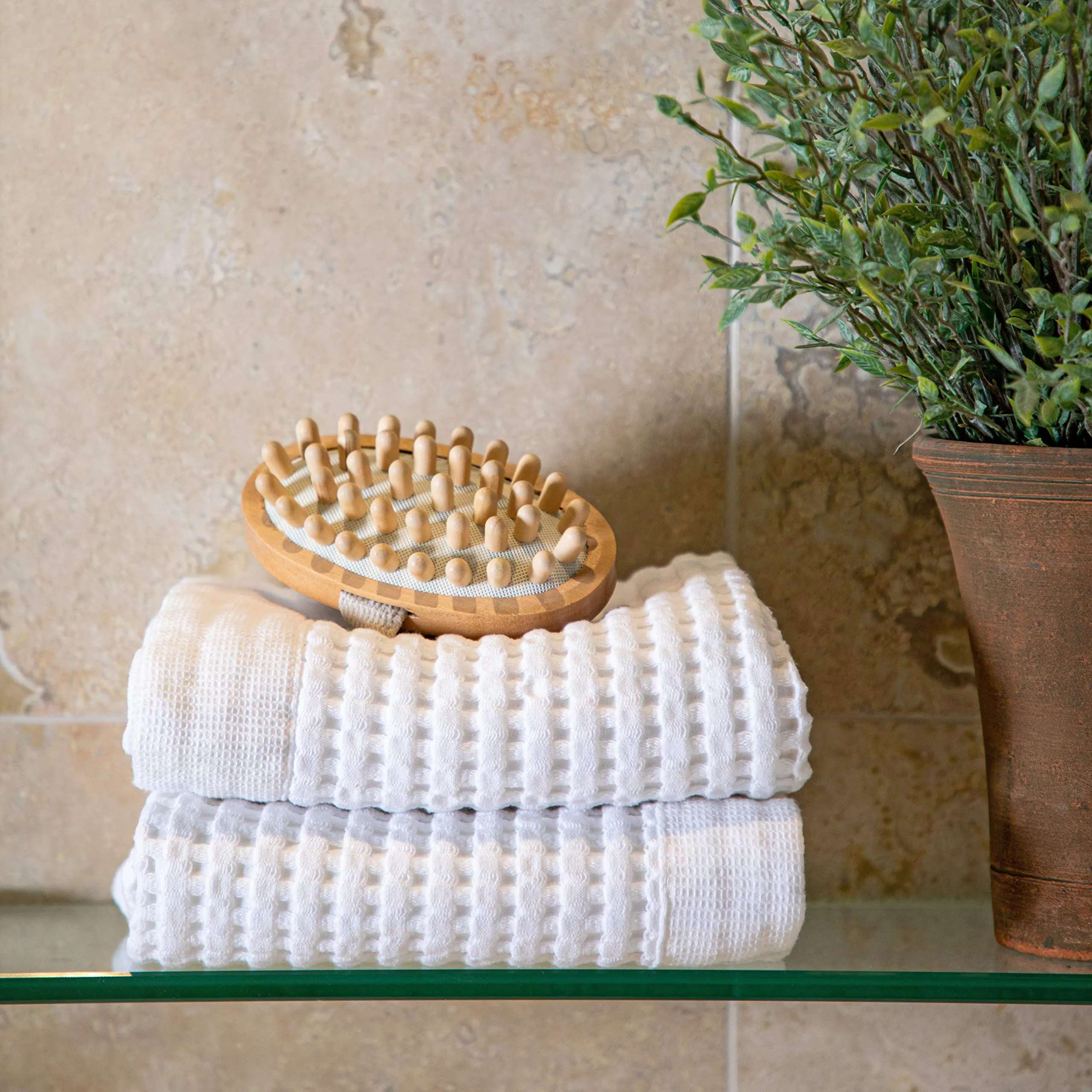 GILDEN TREE: Bathroom Mat - 100% Cotton, Fast Drying, Super Absorbent