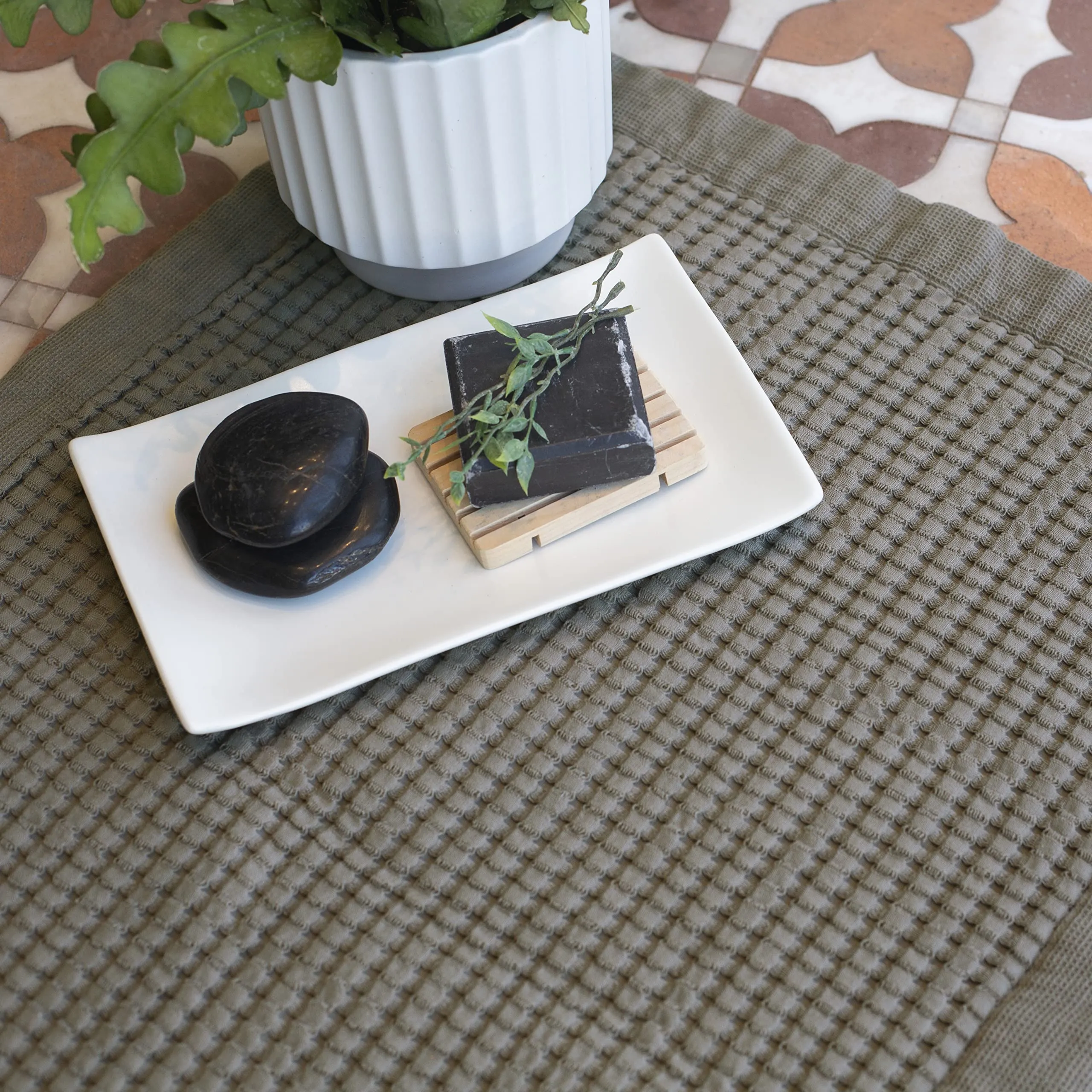 GILDEN TREE: Bathroom Mat - 100% Cotton, Fast Drying, Super Absorbent