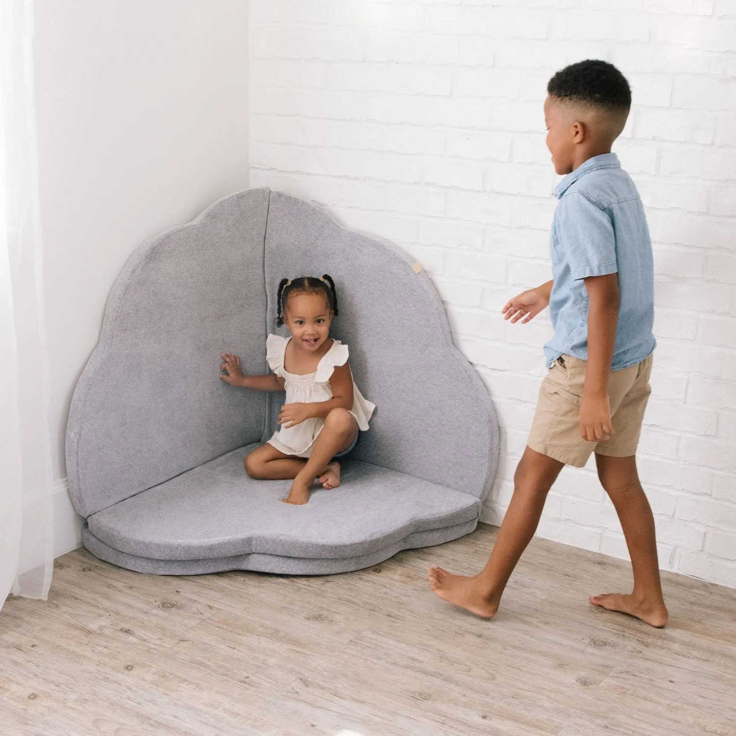 Grey Cloud Play Mat | Final Sale