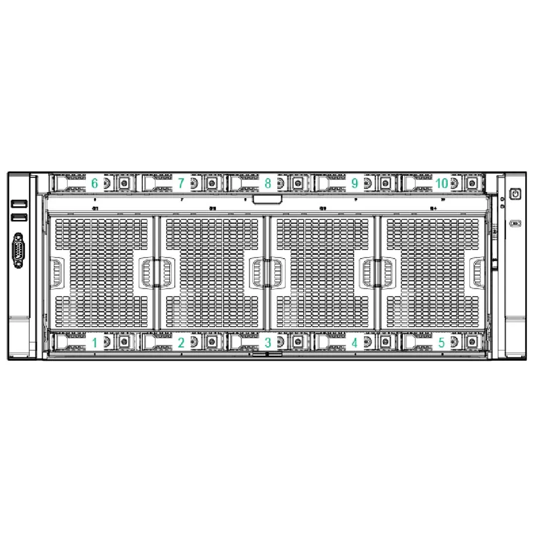 HPE ProLiant DL580 Gen9 E7-4809v4 2P 64GB-R P830i/2G 331FLR-SFP 1200W RPS Server | 816817-B21