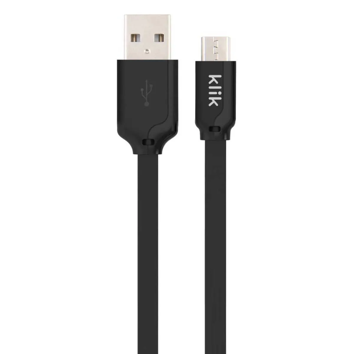 Klik Micro Usb Charge/Sync Cable - 25Cm - Black