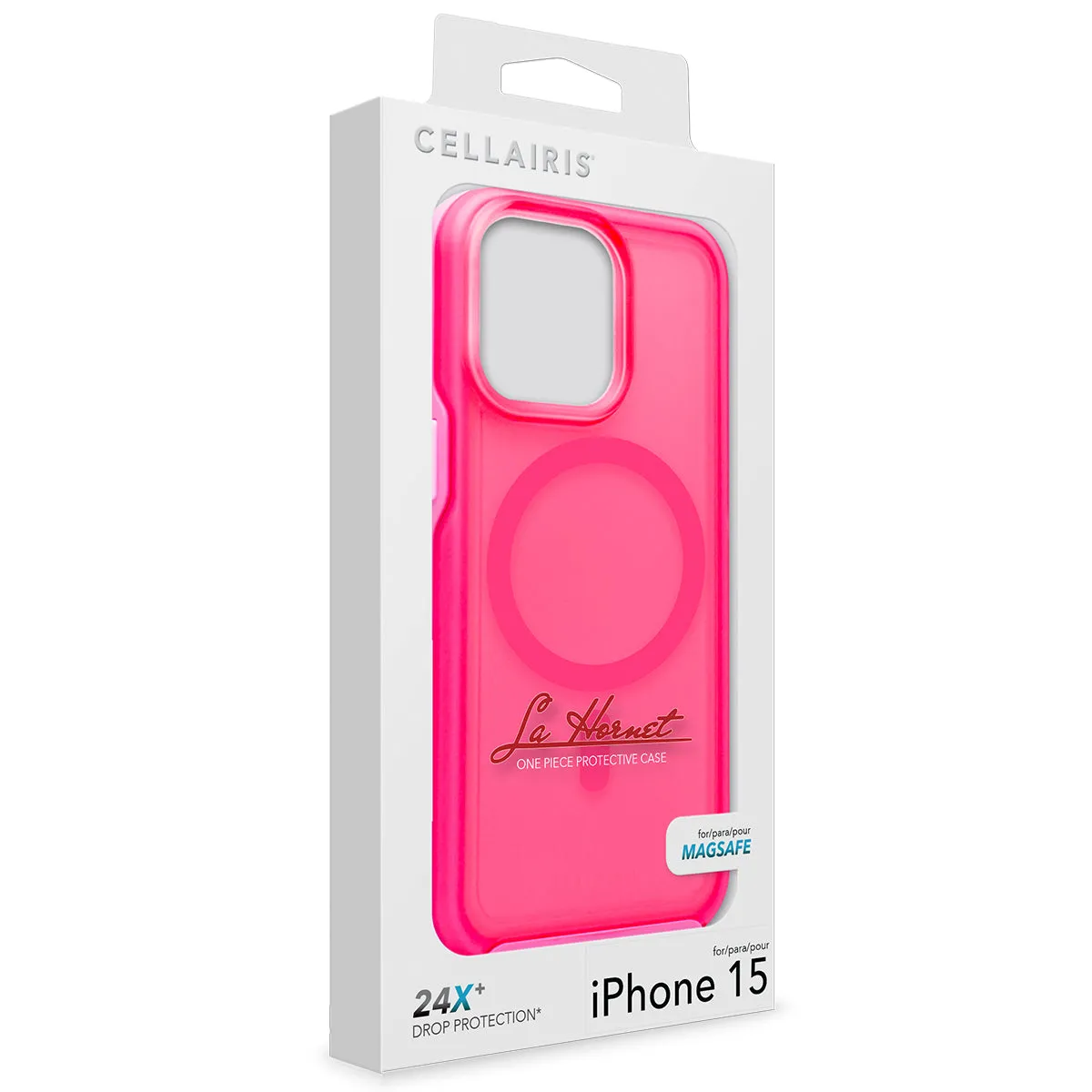 La Hornet - iPhone 15 / iPhone 14 Hot Pink Matte w/ MagSafe Case