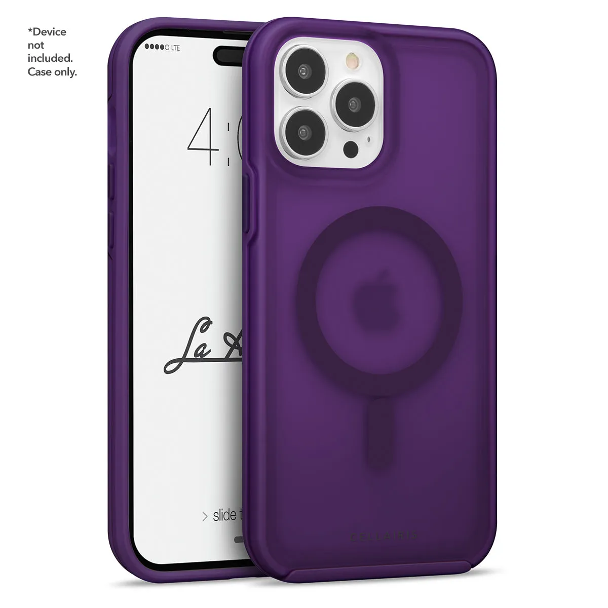 La Hornet - iPhone 15 Pro Max Eggplant Matte w/ MagSafe Case