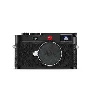 Leica M10-R Camera Body - Black / Silver Chrome Finish