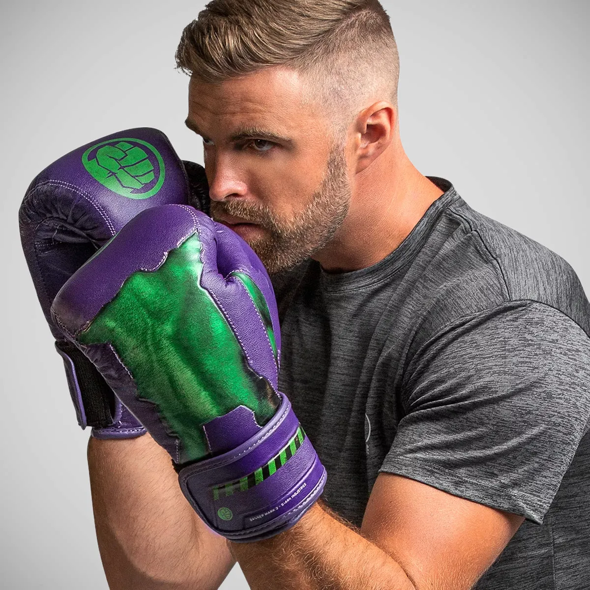 Marvel's Hulk Boxing Gloves Purple/Green