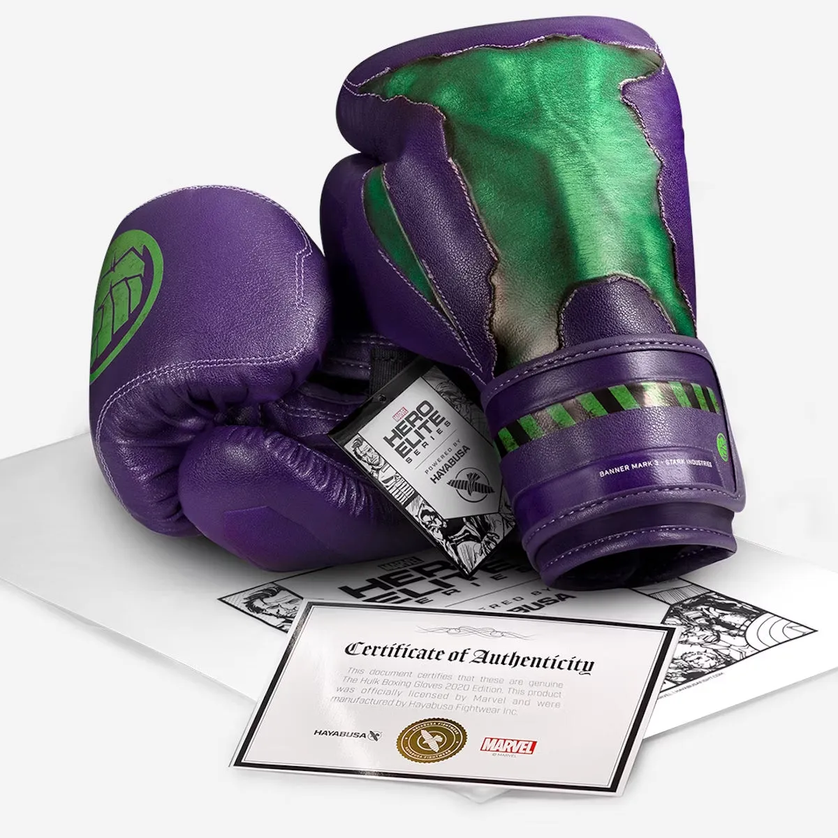 Marvel's Hulk Boxing Gloves Purple/Green