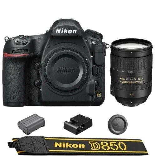 Nikon D850 DSLR Camera with AF-S NIKKOR 28-300mm f/3.5-5.6G ED VR Lens