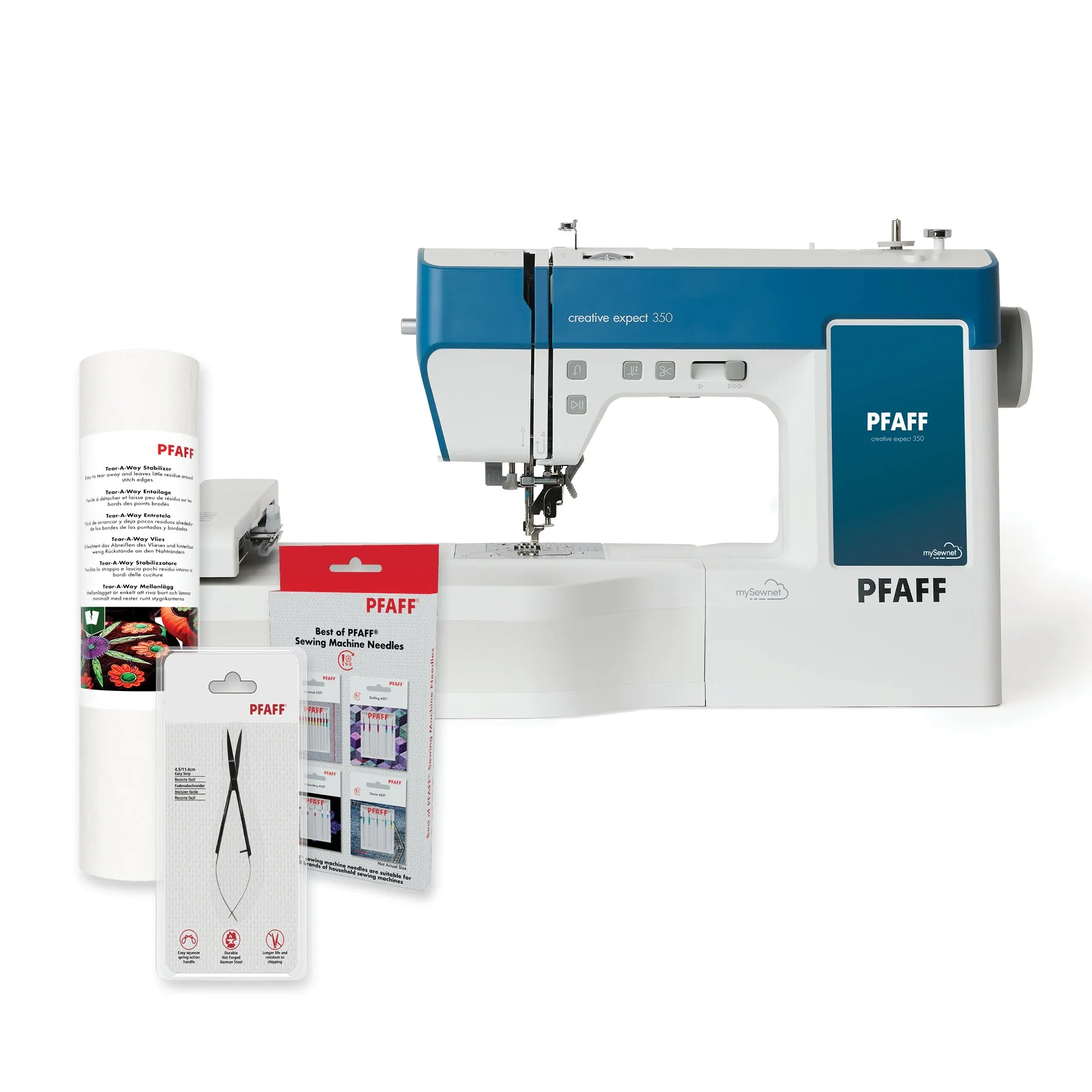 PFAFF® creative expect™ 350 Sewing & Embroidery Machine   Holiday Bundle