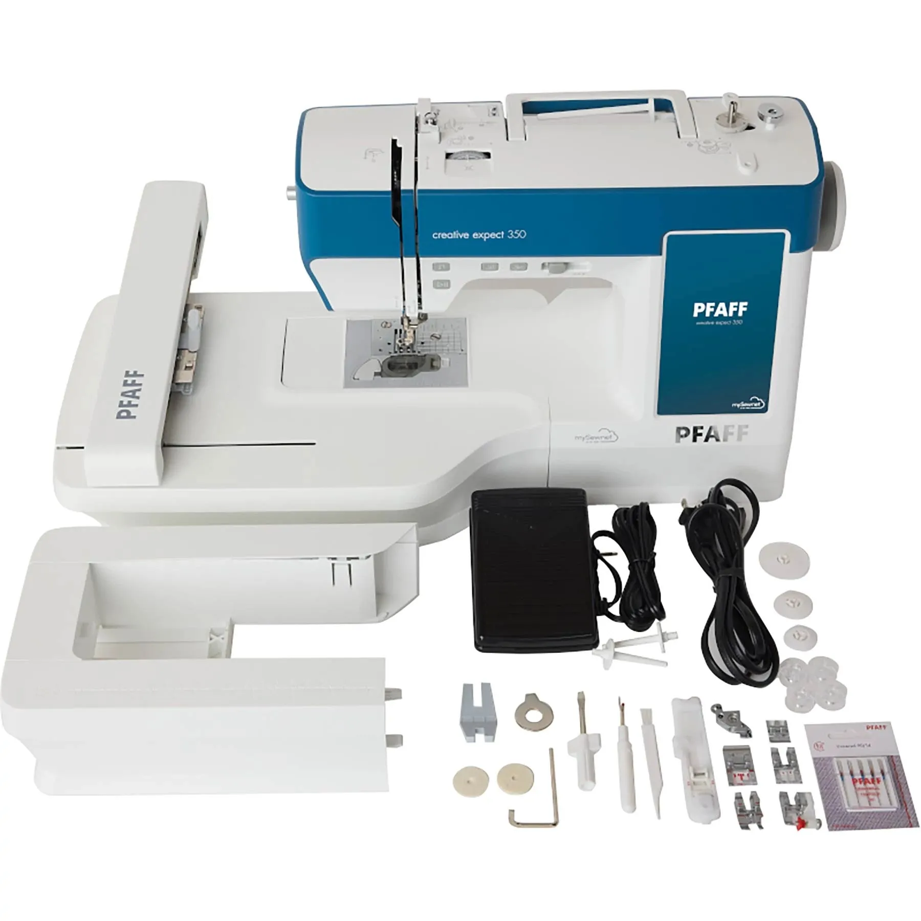 PFAFF® creative expect™ 350 Sewing & Embroidery Machine   Holiday Bundle