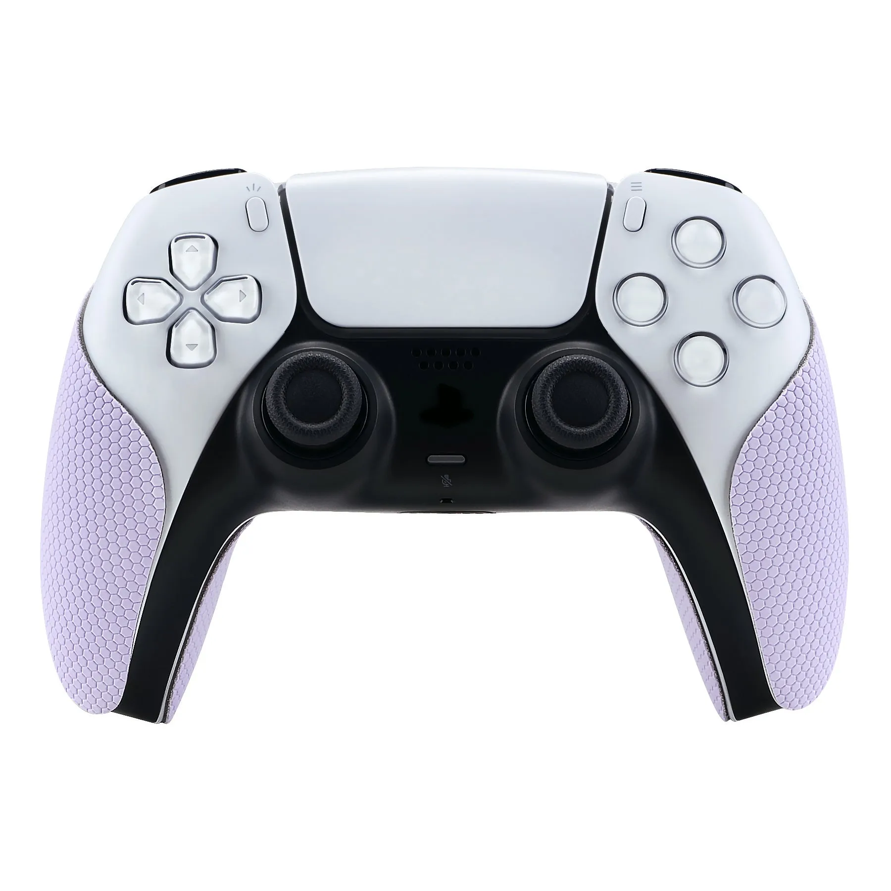 PlayVital Mauve Purple Anti-Skid Sweat-Absorbent Controller Grip for PS5 Controller, Professional Textured Soft Rubber Pads Handle Grips for PS5 Controller - PFPJ023