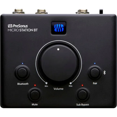 PreSonus MicroStation BT 2.1 Monitor Controller with Bluetooth Connectivity