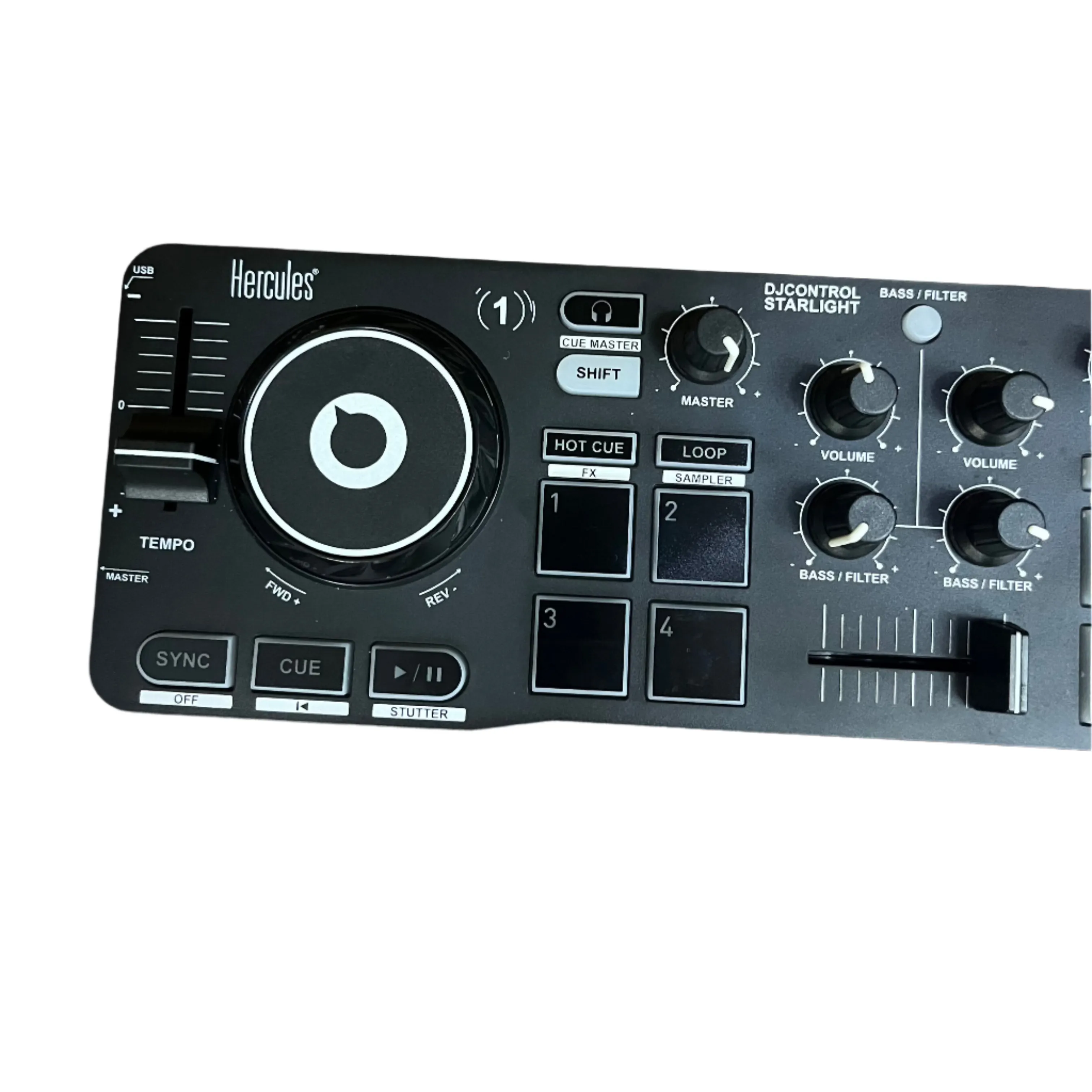 Serato Starlight Control DJ Mixer with Turntables