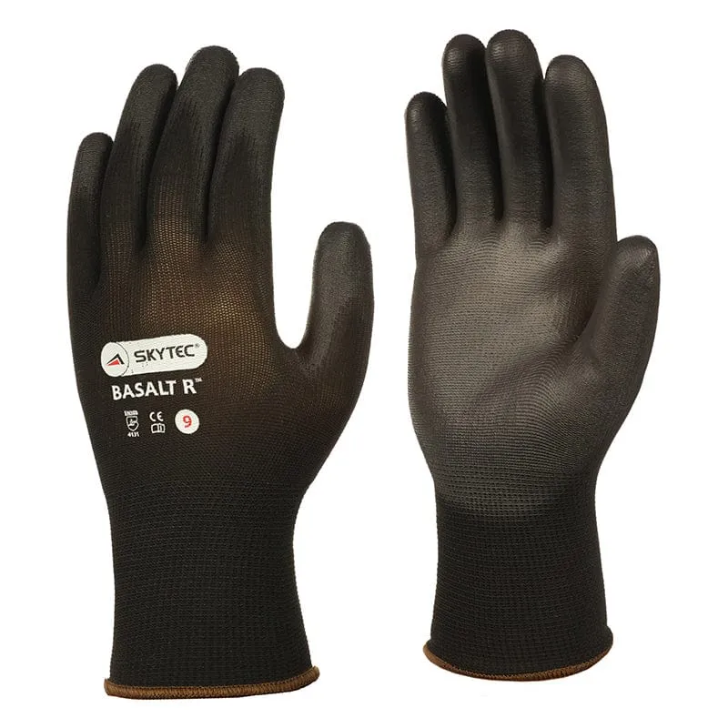 Skytec BASALT R Safety Gloves Polyurethane PU Coated