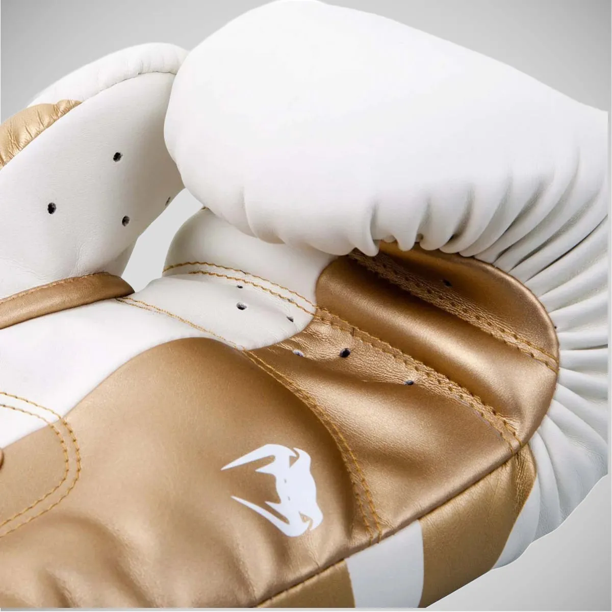 Venum Elite Boxing Gloves White/Gold