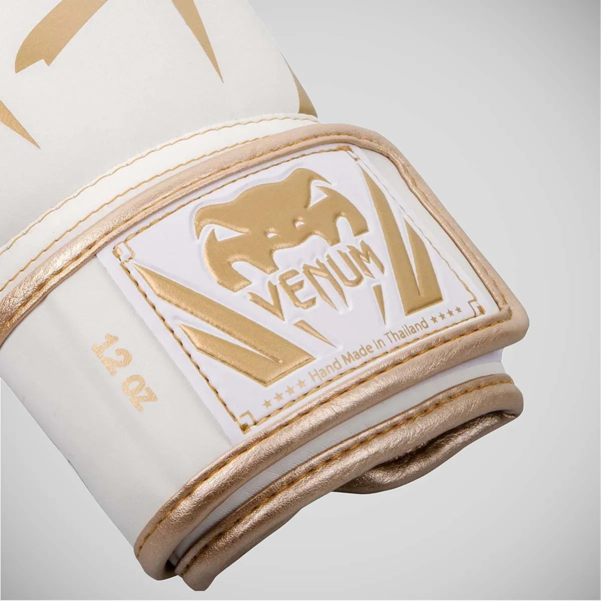 Venum Elite Boxing Gloves White/Gold