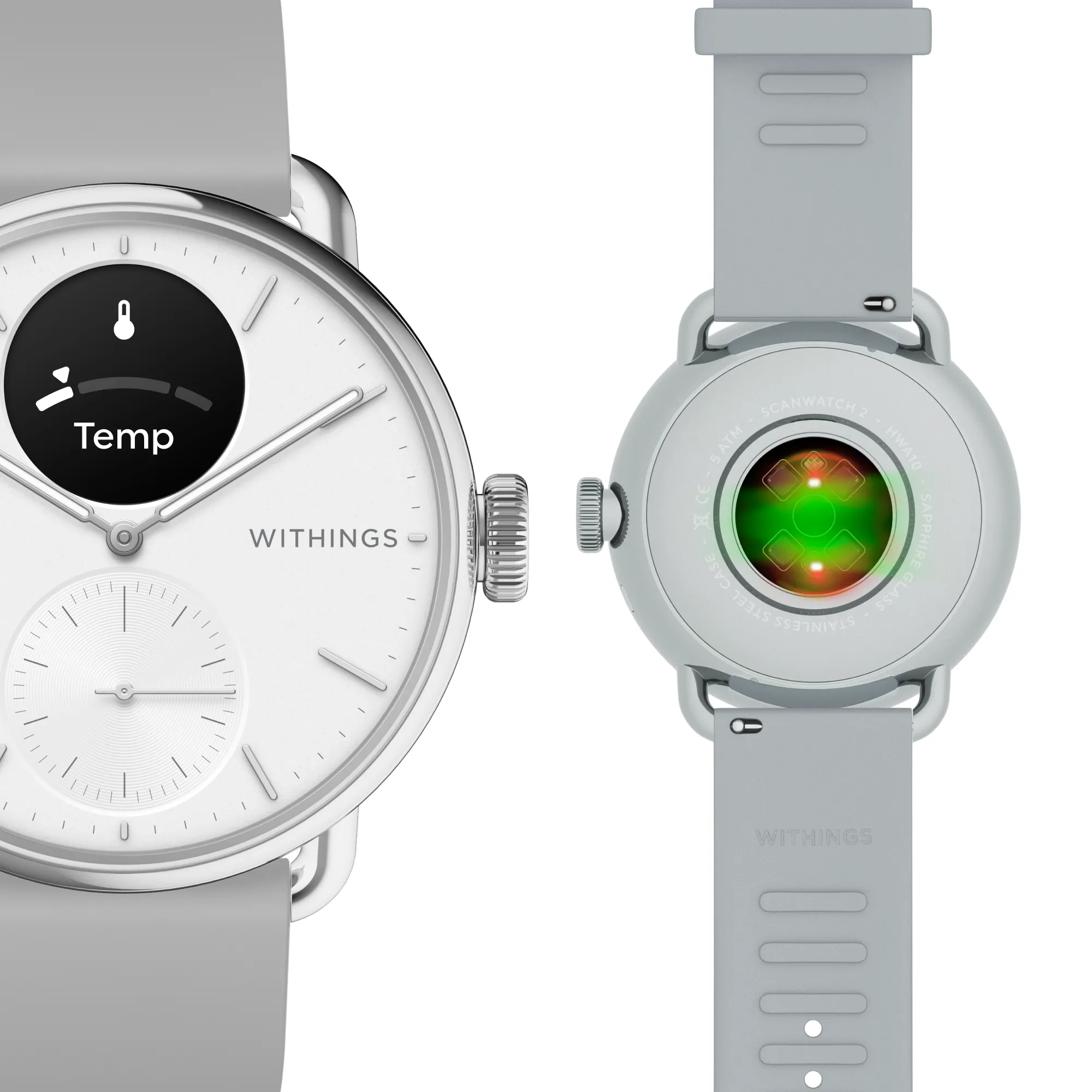 Withings Scanwatch 2 38Mm White