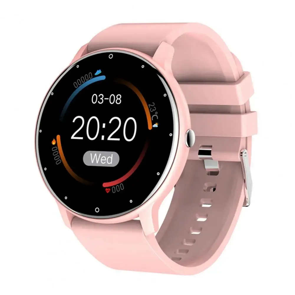 ZL02D Smart Watch & Fitness Tracker (Pedometer, Blood Pressure, Heart Rate and Oxygen Monitoring)