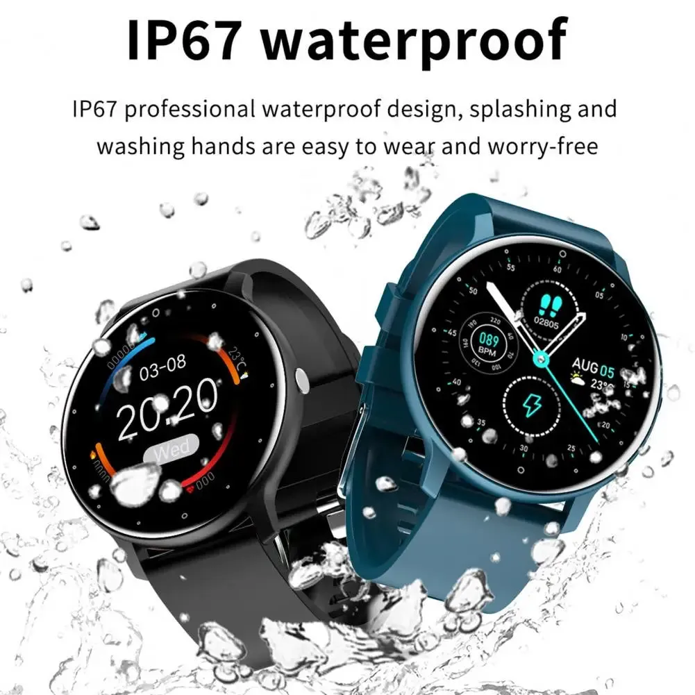 ZL02D Smart Watch & Fitness Tracker (Pedometer, Blood Pressure, Heart Rate and Oxygen Monitoring)