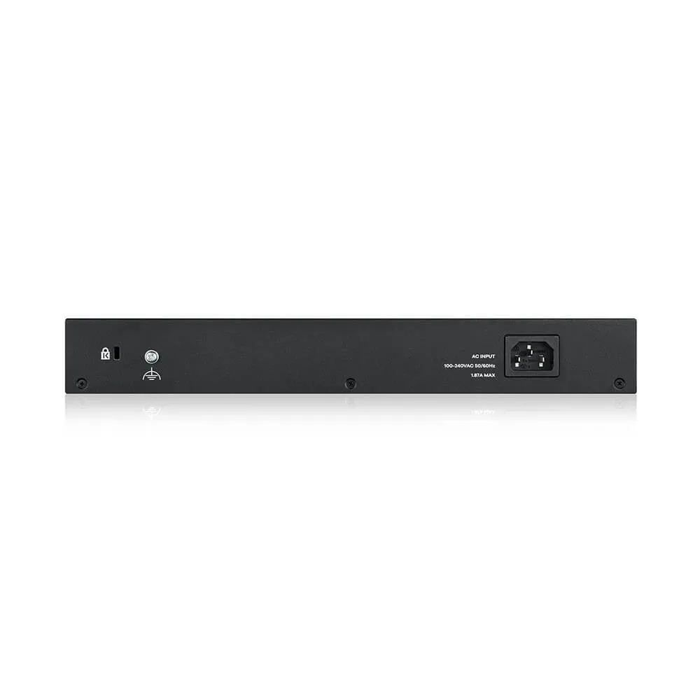 Zyxel Gs1900-24Ep - Switch - Smart - 24 X 10/100/1000 (12 Poe ) - Rack-Mountable, Wall-Mountable - Poe  (130 W)